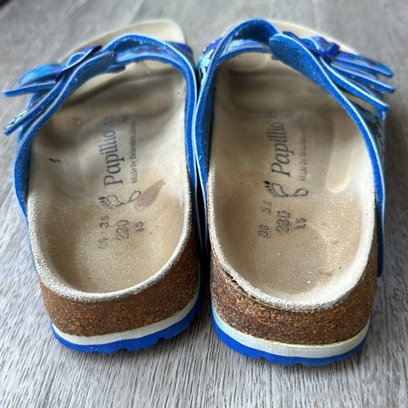 Birkenstock Papillio floral Florida sandal. - Picture 2 of 9